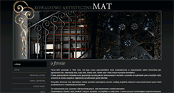 Desktop Screenshot of kowalstwo-mat.pl